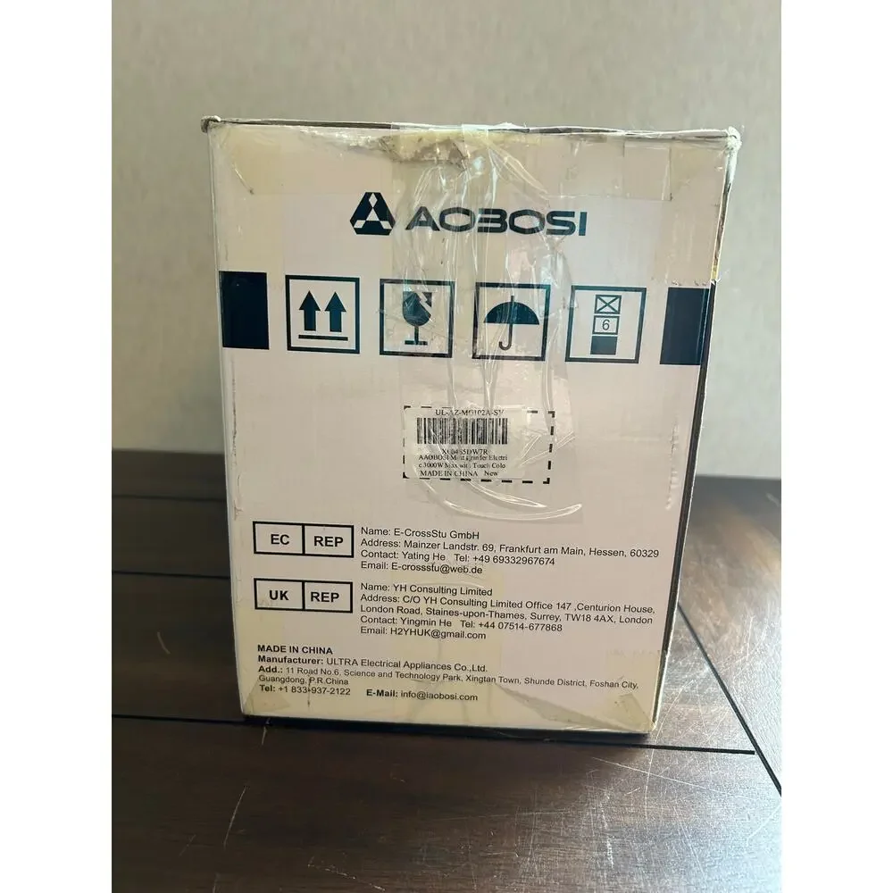 AOBOSI Electric Meat Grinder AZ-MG192A Stainless Steel Sausage Stuffer Reverse